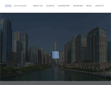 Tablet Screenshot of dsmlexecutivesearch.com